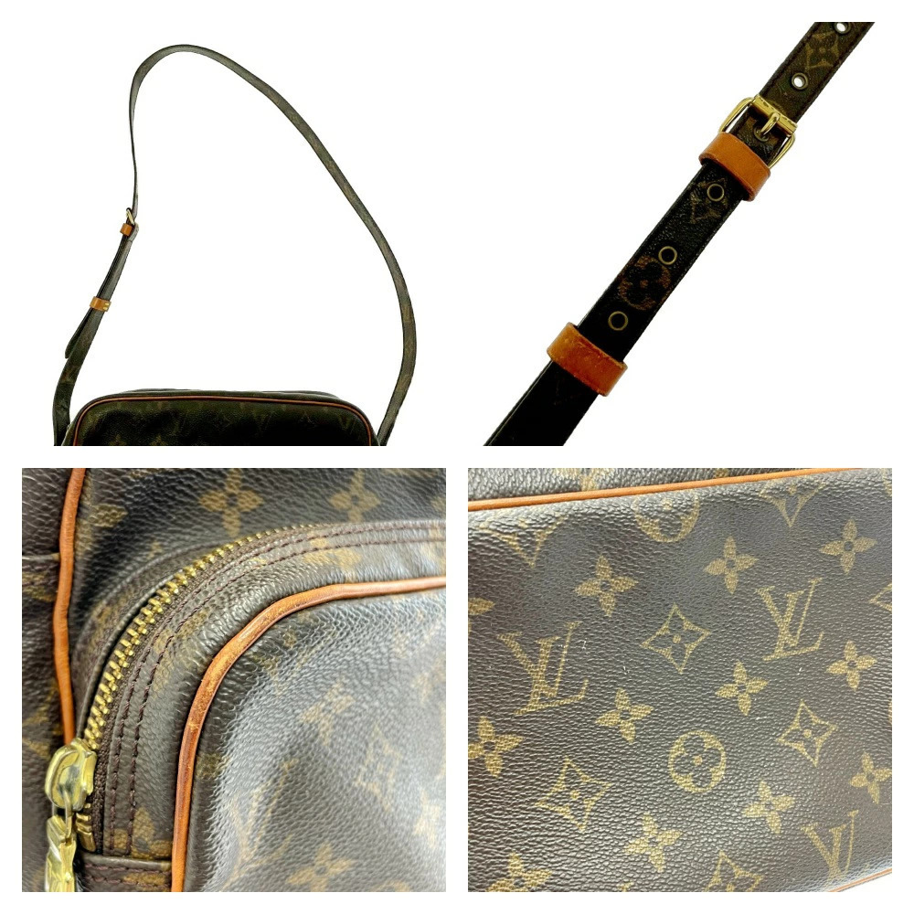 LOUIS VUITTON Monogram Nile Shoulder Bag Brown - Picture 8 of 10